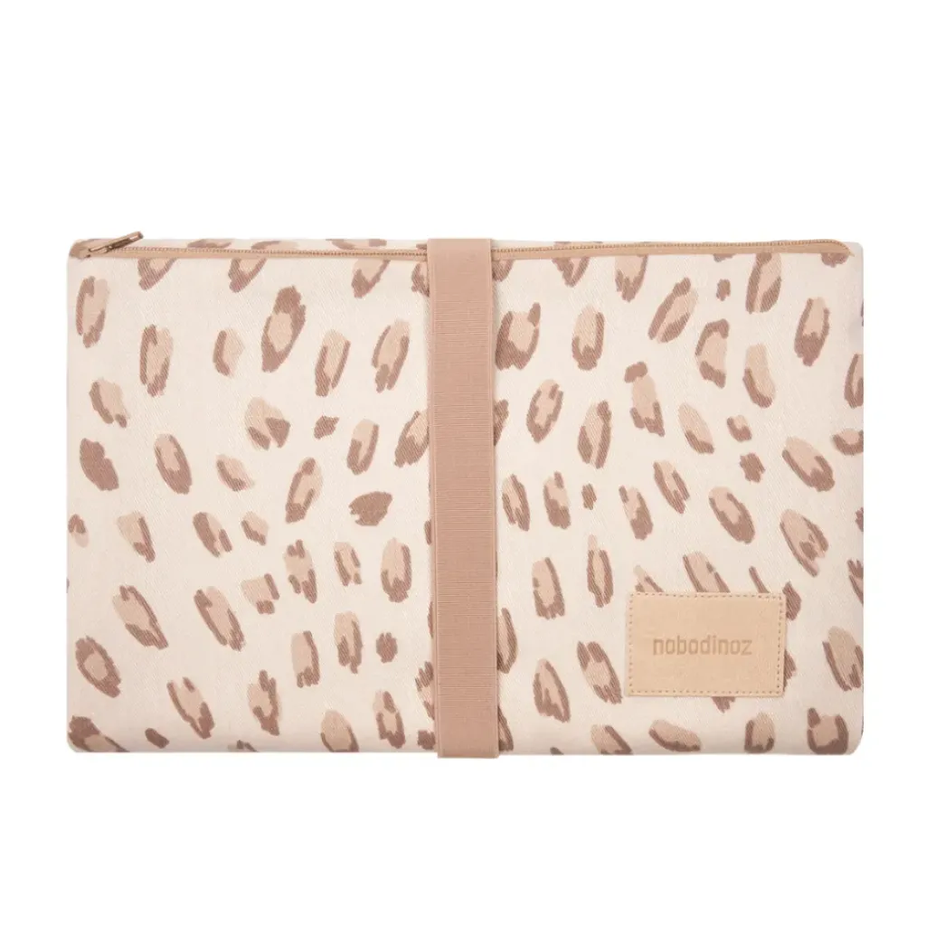 nobodinoz Tapis à Langer Léopard - Discount