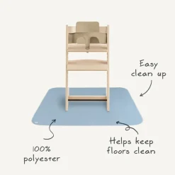 Mushie Tapis Anti-Éclaboussure Beige - Hot