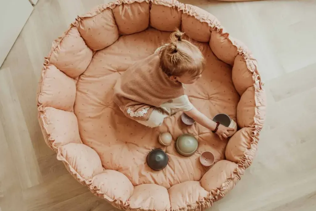 Play and Go Tapis d'Eveil Contour Relevable Bloom Fleuri - Fashion