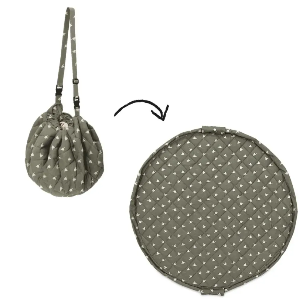Play and Go Tapis d'Éveil et Sac à Langer Birds - Fashion