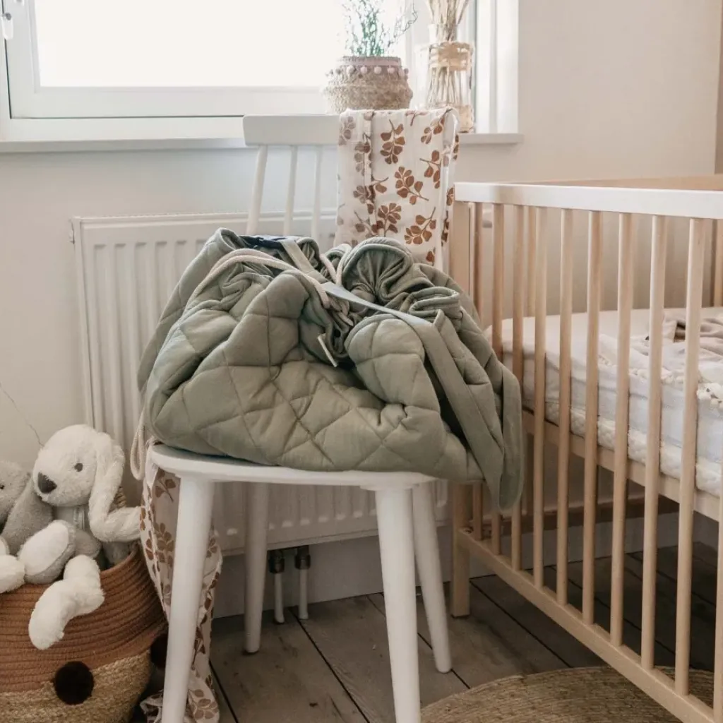 Play and Go Tapis Eveil et Sac à Langer Meadow Green - Hot