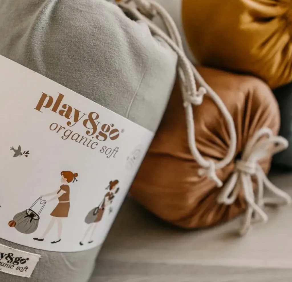 Play and Go Tapis Eveil et Sac à Langer Meadow Green - Hot