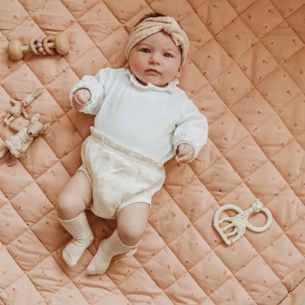 Play and Go Tapis Eveil et Sac à Langer Soft Fleurs - New