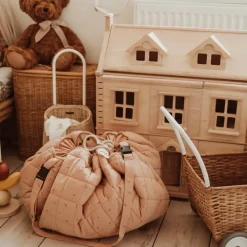 Play and Go Tapis Eveil et Sac à Langer Soft Fleurs - New