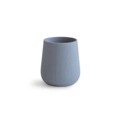 Mushie Tasse Silicone Bleu - Clearance