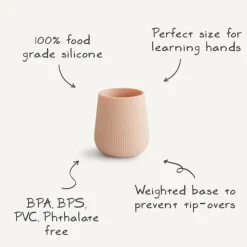 Mushie Tasse Silicone Lila - Clearance