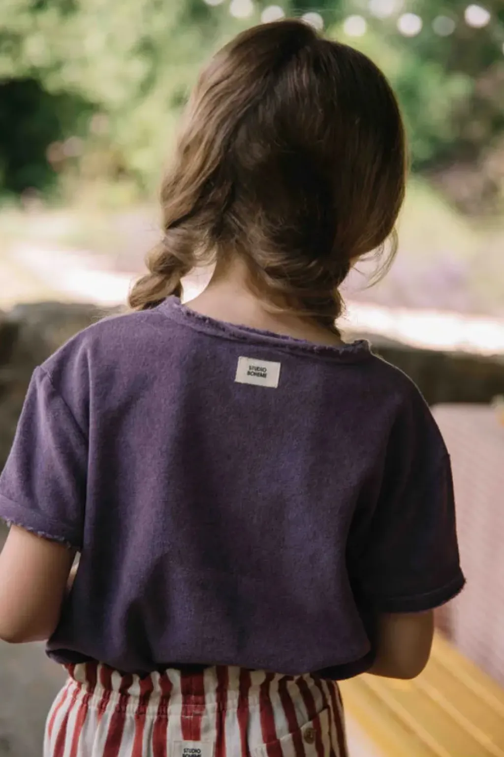 Studio Bohème Tee Shirt Essential Grape Jam - New