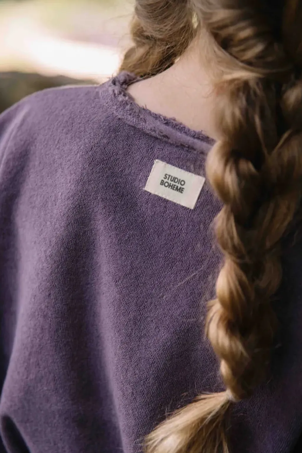 Studio Bohème Tee Shirt Essential Grape Jam - New