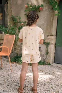 Studio Bohème Tee Shirt Essential Vanille Glaces - Fashion