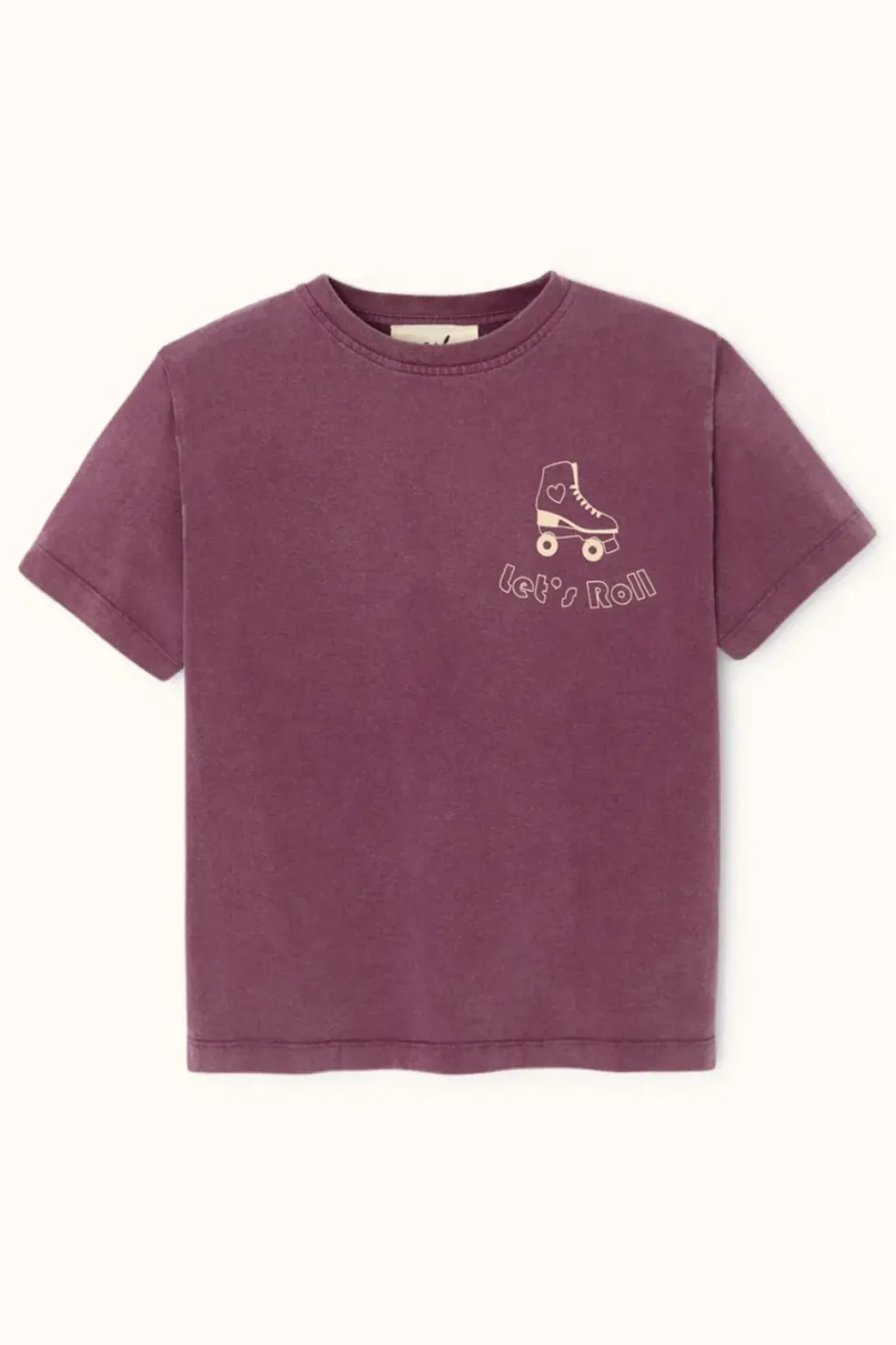 Apaches Collections Tee-Shirt Bandhani Roll Aubergine - Best