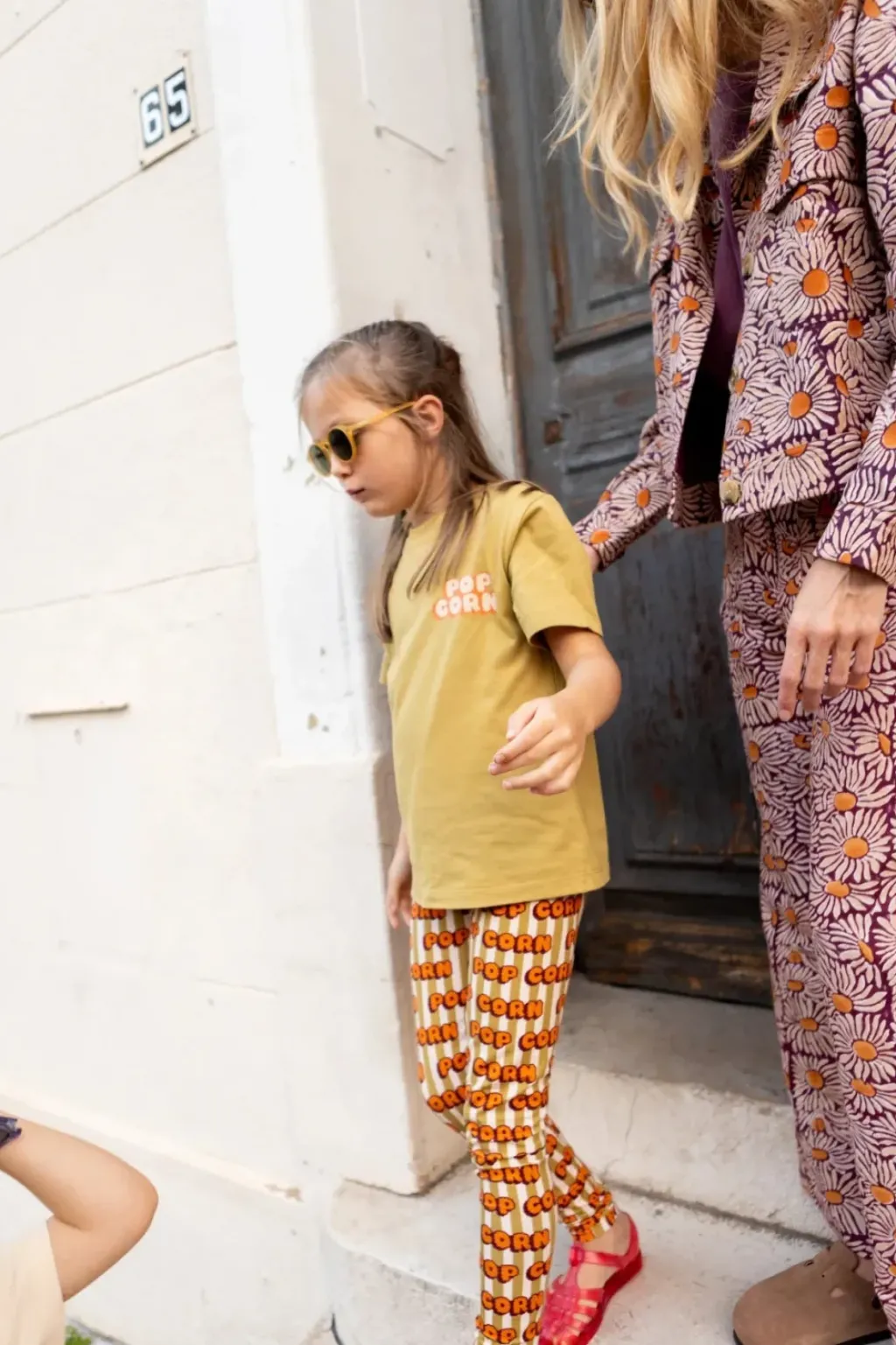 Apaches Collections Tee-Shirt Karu Pop Corn Placé Olive - Sale