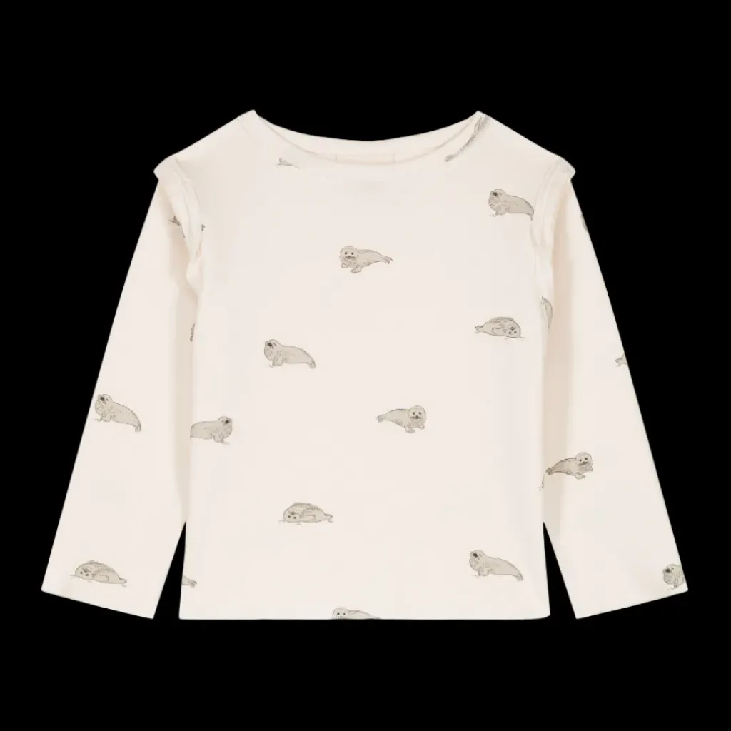 Studio Bohème Tee-Shirt Lala Écru Phoque - Online