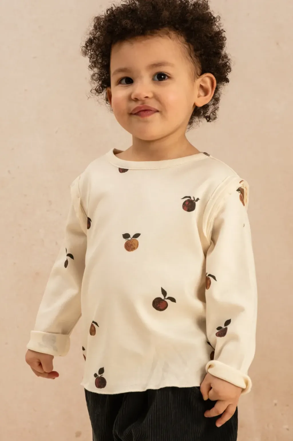 Studio Bohème Tee-Shirt Lala Ecru Pommes - Best