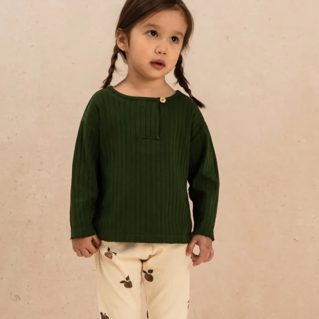 Studio Bohème Tee-Shirt Orso Vert Forêt - Outlet