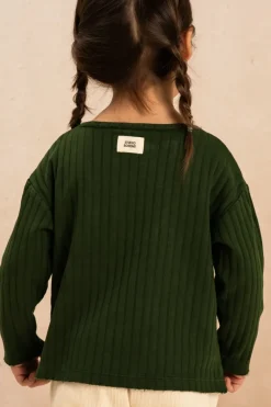 Studio Bohème Tee-Shirt Orso Vert Forêt - Outlet