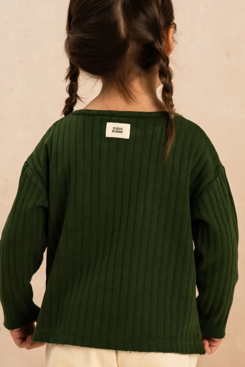 Studio Bohème Tee-Shirt Orso Vert Forêt - Outlet