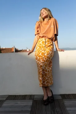 Apaches Collections Tee-Shirt Oumi Roll Orange - Fashion