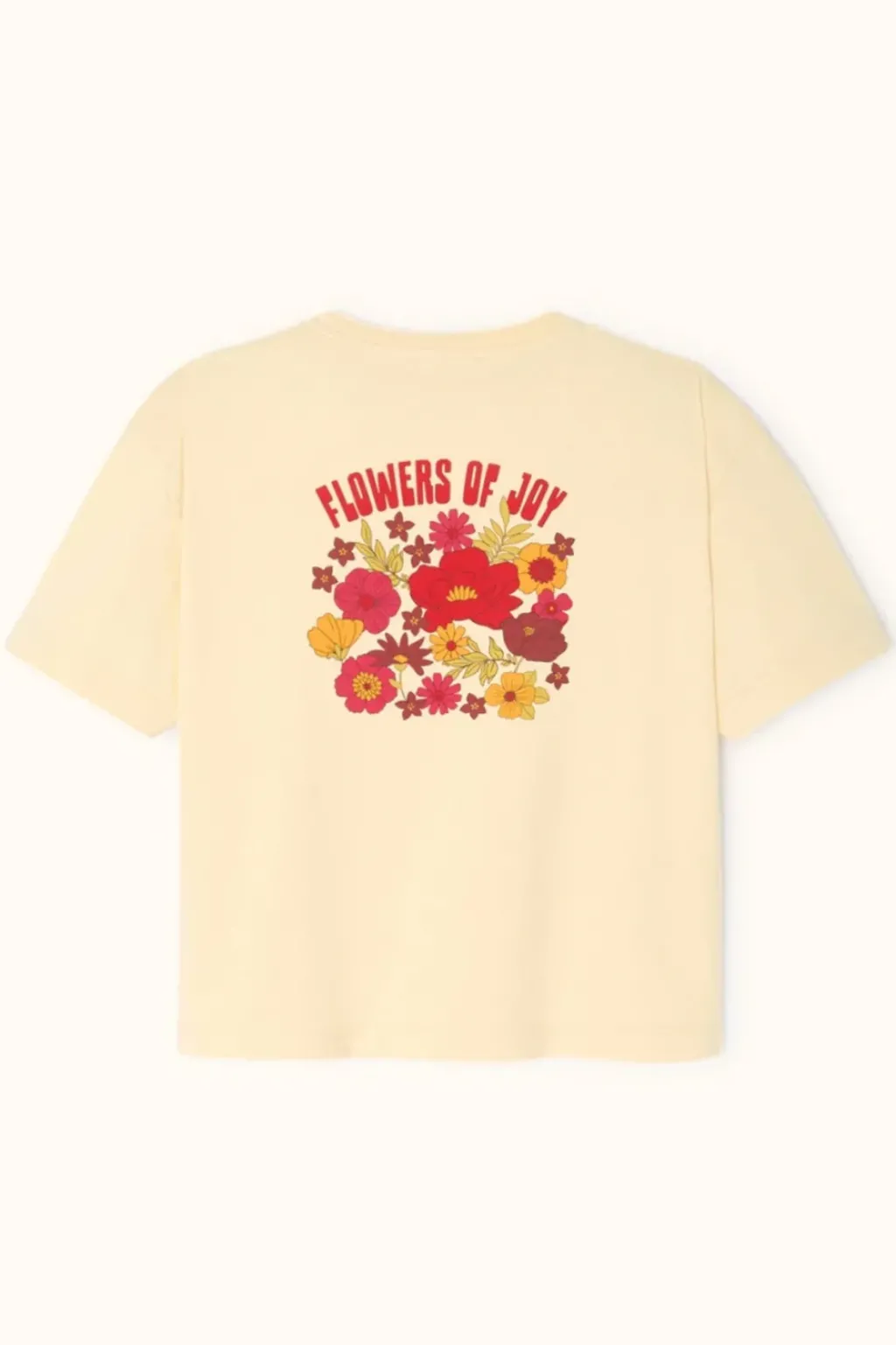 Apaches Collections Tee-Shirt Oumo Flowers Macadamia - Outlet