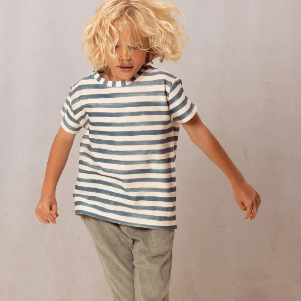 Studio Bohème Tee-Shirt Rayures Bleu - Fashion