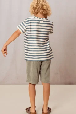 Studio Bohème Tee-Shirt Rayures Bleu - Fashion