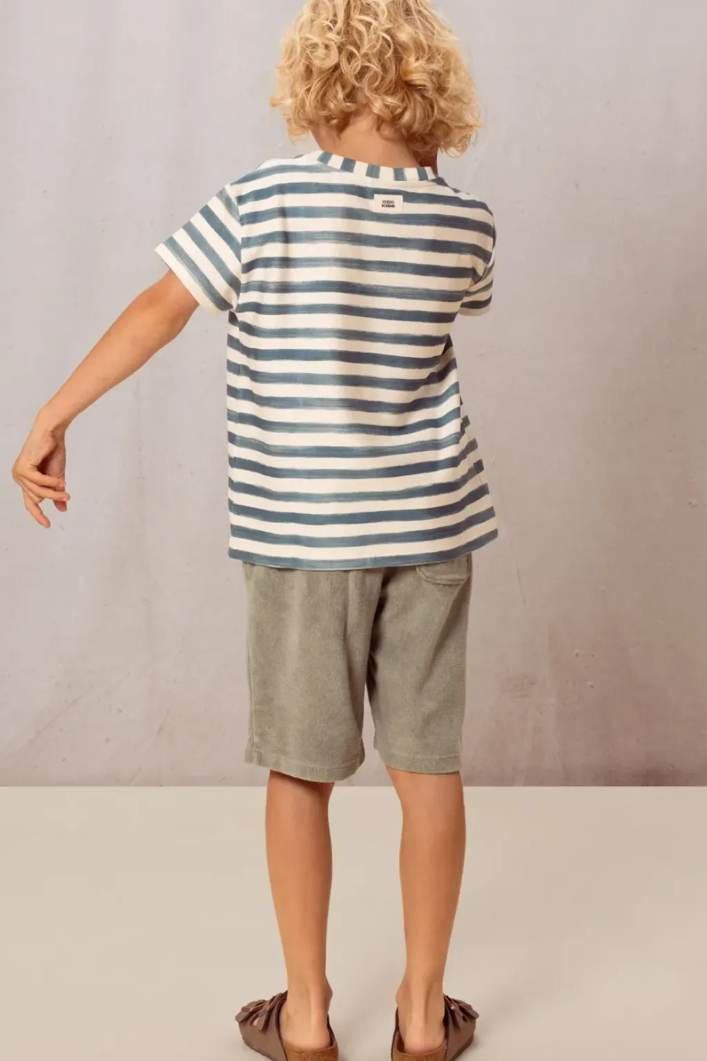 Studio Bohème Tee-Shirt Rayures Bleu - Fashion