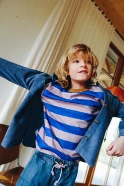 Marlot Paris Tee-Shirt Swann Rayé Bleu - New