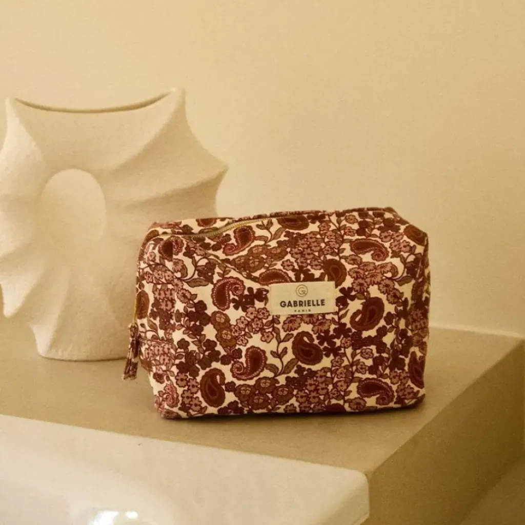 Gabrielle Paris Trousse de Toilette Arabesque Bordeaux - Discount