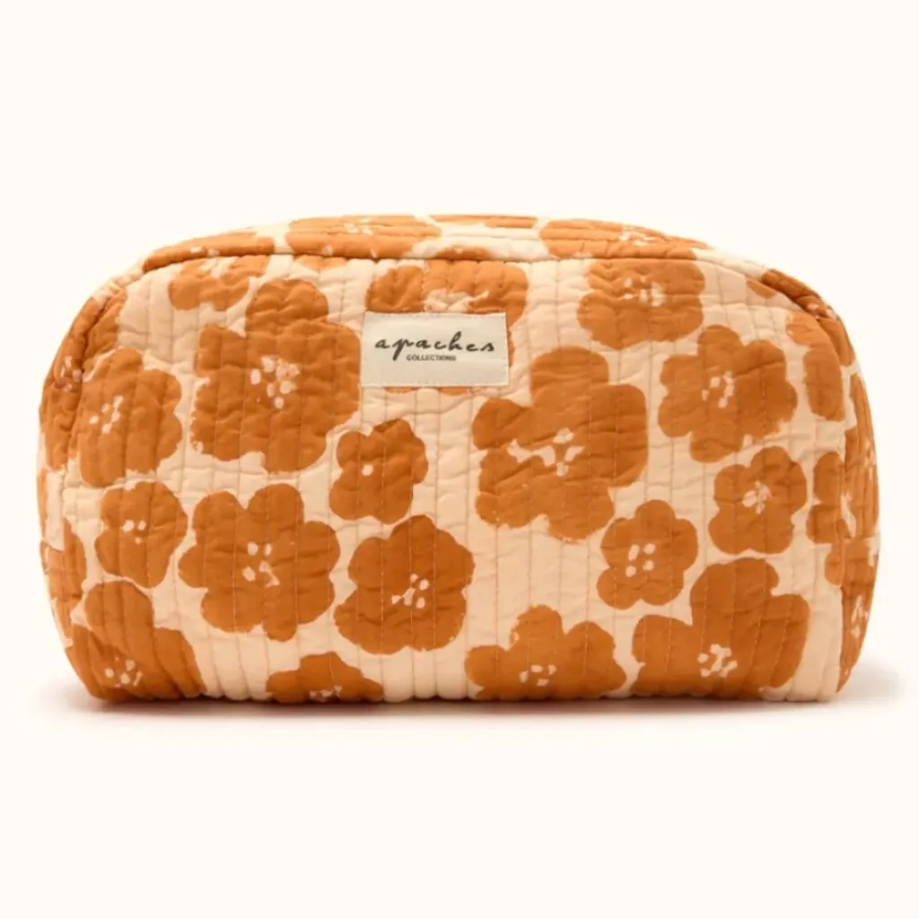 Apaches Collections Trousse de Toilette Flora Bold Orange - Clearance