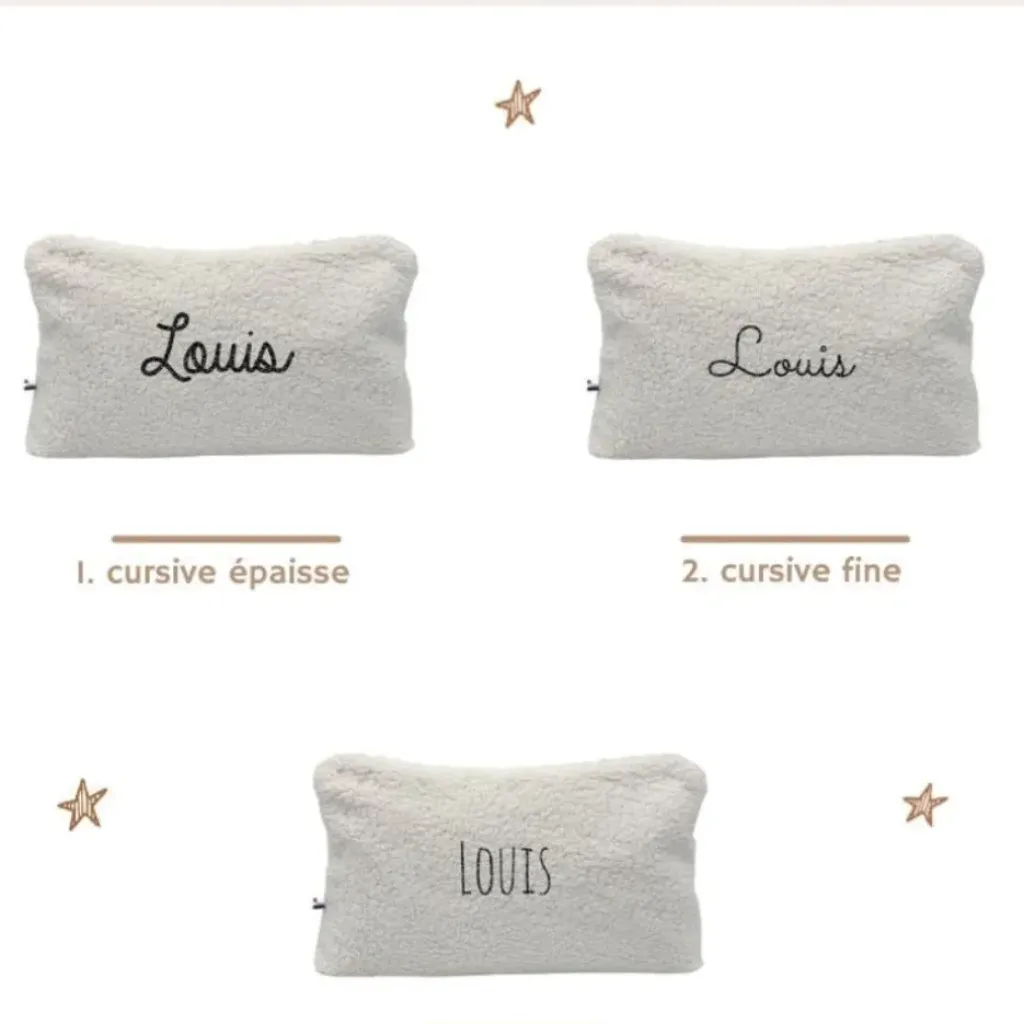 Oh la la Paris Trousse de Toilette Personnalisable Moumoute - Hot