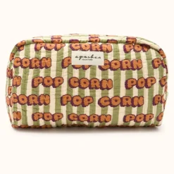 Apaches Collections Trousse de Toilette Pop Corn Olive - Discount