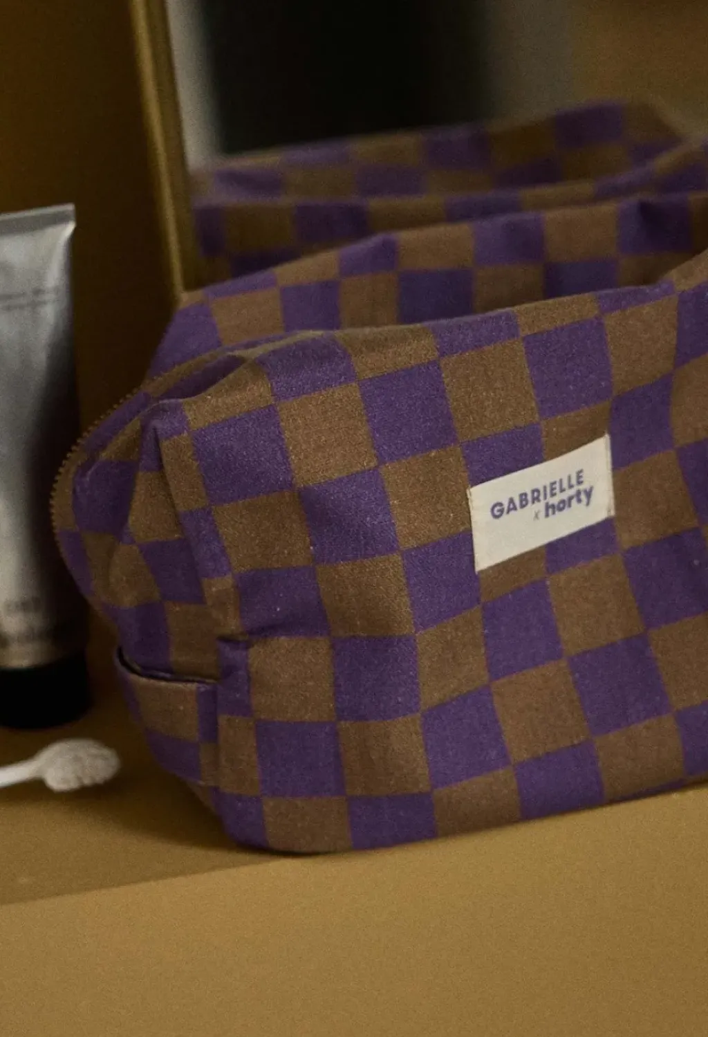 Gabrielle Paris Trousse de Toilette Vichy Horty - Gabrielle x Horty Fashion