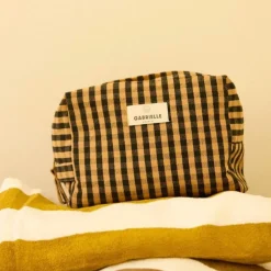 Gabrielle Paris Trousse de Toilette Vichy Café - Fashion