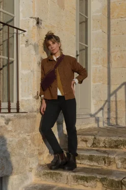 Marlot Paris Veste April Leopard Brun - Clearance