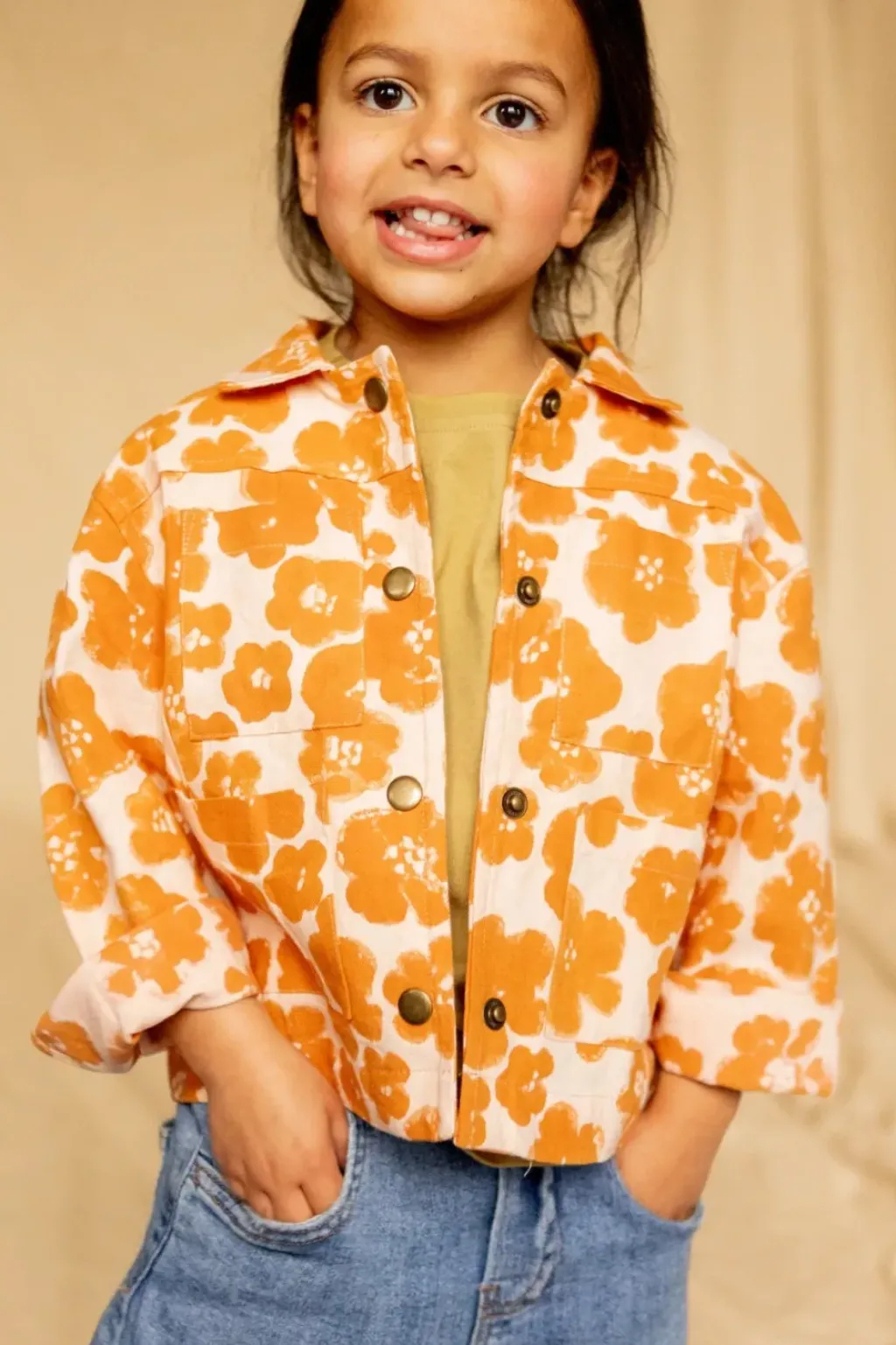 Apaches Collections Veste Avari Flora Bold Orange - Best