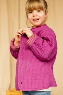 Apaches Collections Veste Dhoti Khadi Fuchsia - New