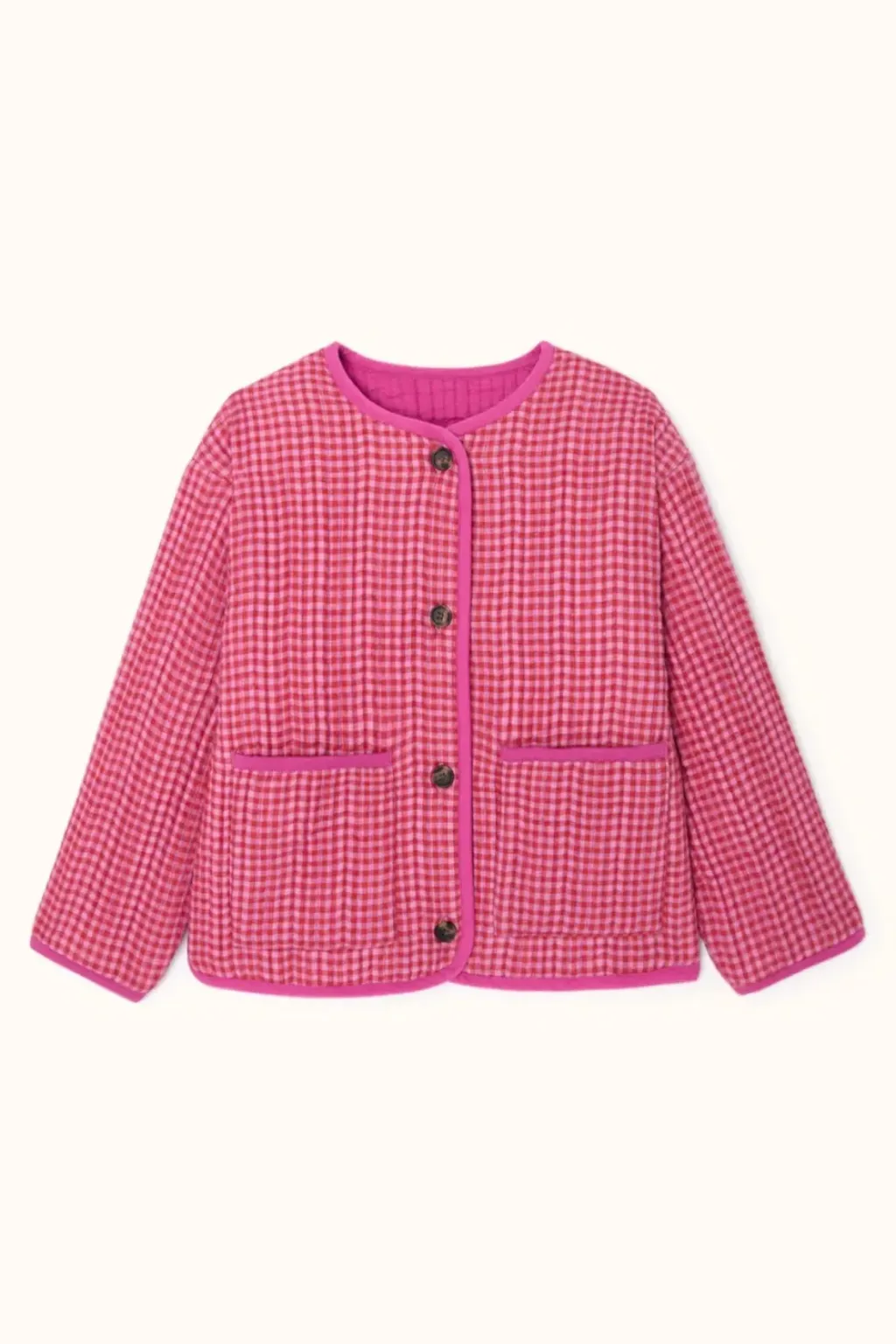 Apaches Collections Veste Dhoti Khadi Fuchsia - New