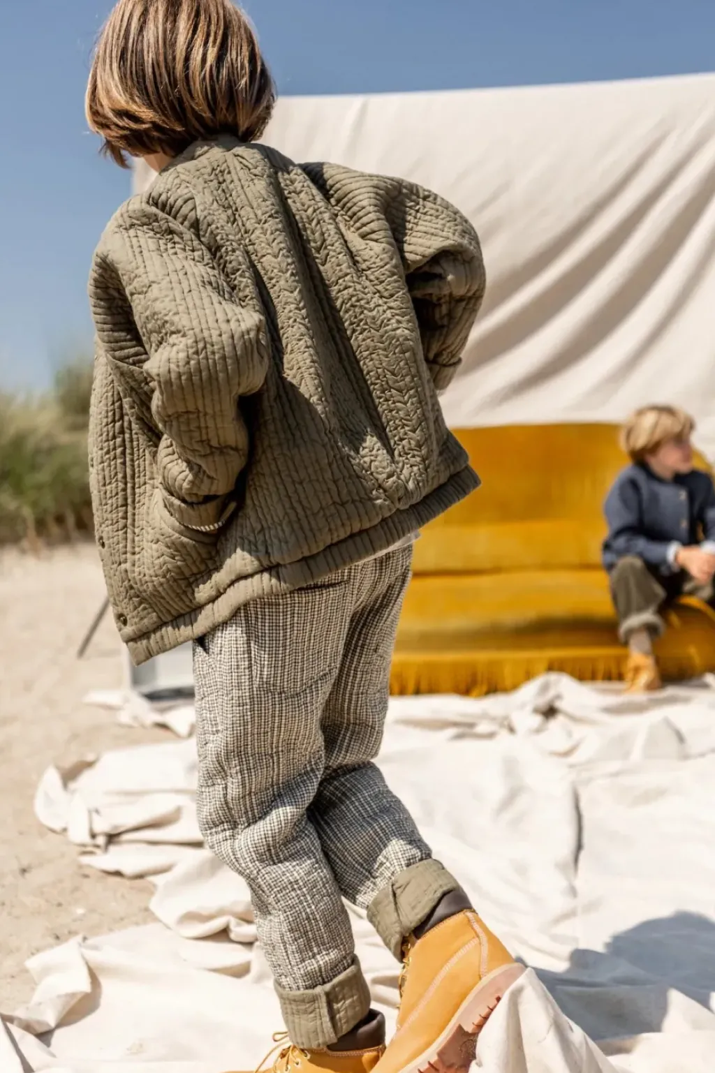 Apaches Collections Veste Harik Kaki - New